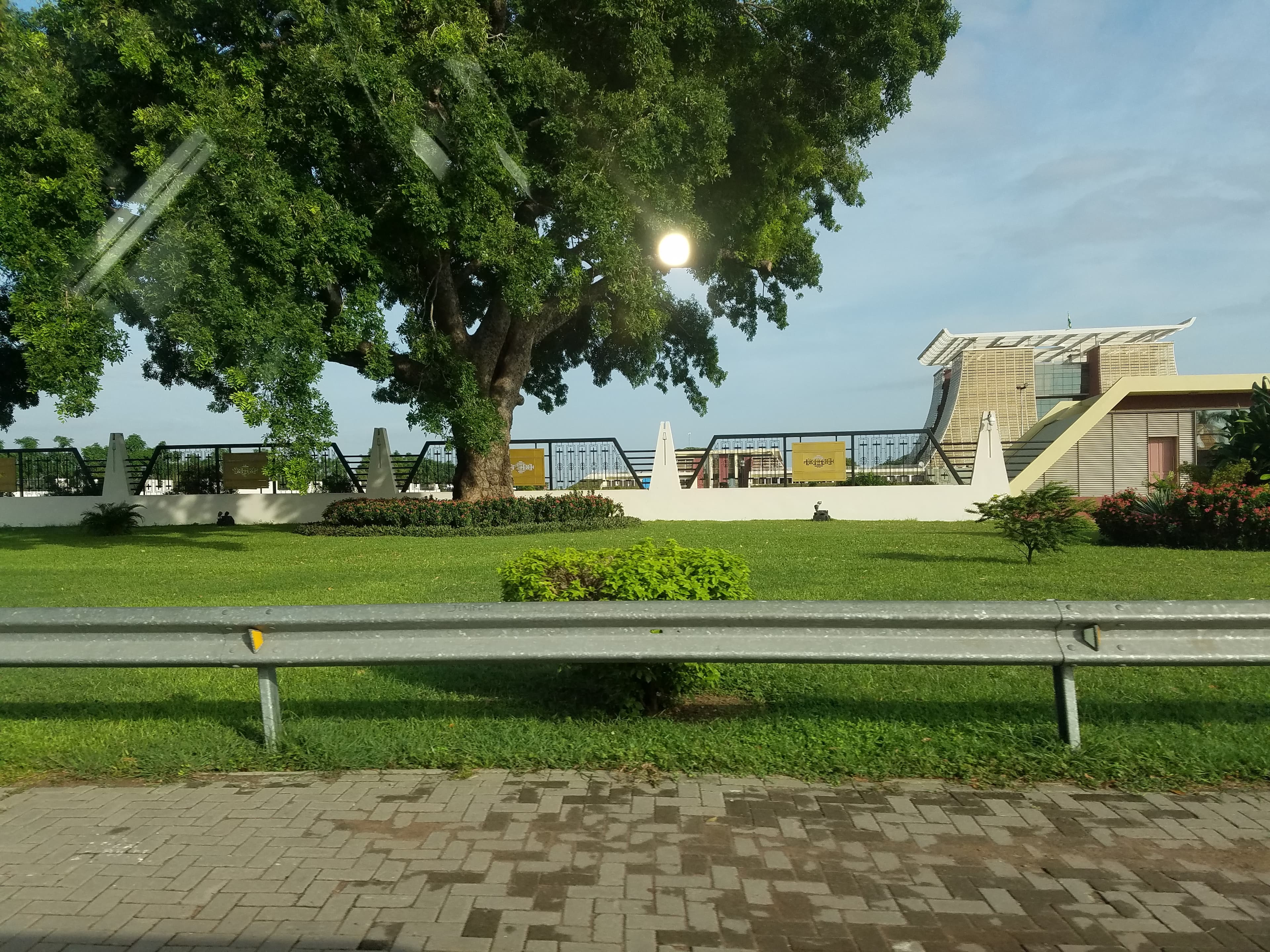 Accra, Ghana — lush greenery and local architecture